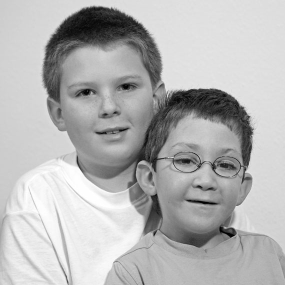 Portr&auml;t-Bilder in SchwarzWeiss