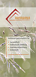 Wickelfalz-Flyer für Artabana Schweiz