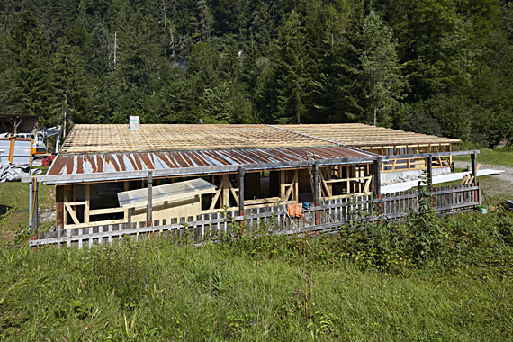 Neubau Schützenhaus Aachboden
