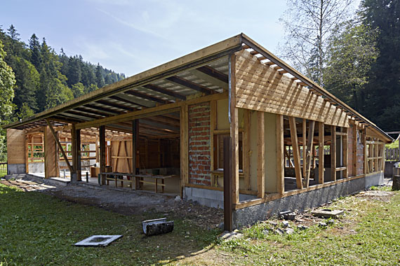 Neubau Schützenhaus Aachboden