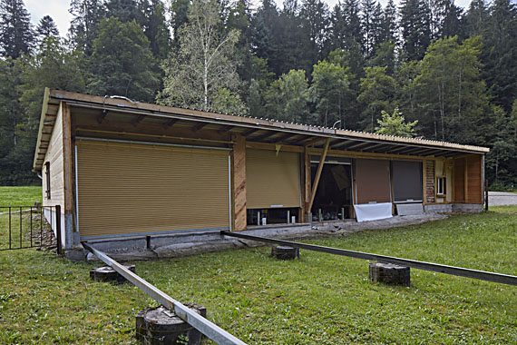 Neubau Schützenhaus Aachboden