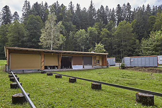 Neubau Schützenhaus Aachboden