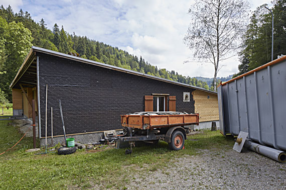 Neubau Schützenhaus Aachboden