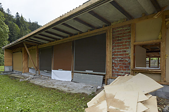 Neubau Schützenhaus Aachboden