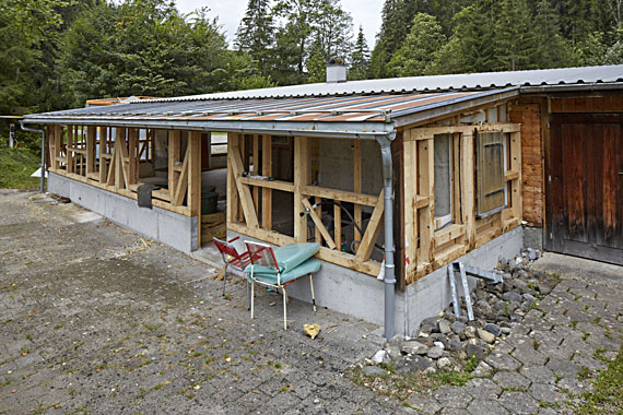 Neubau Schützenhaus Aachboden