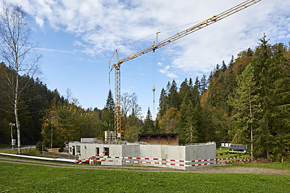 Neubau Schützenhaus Aachboden