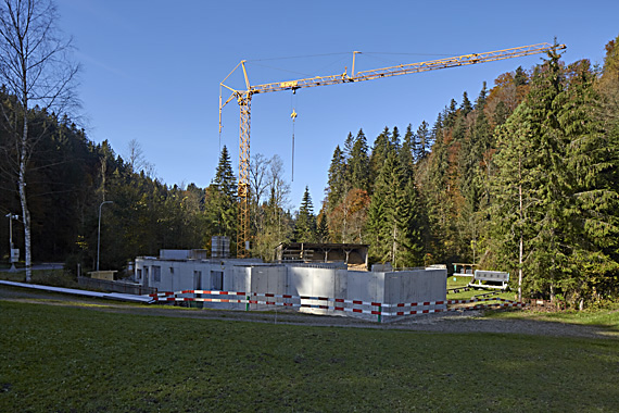 Neubau Schützenhaus Aachboden