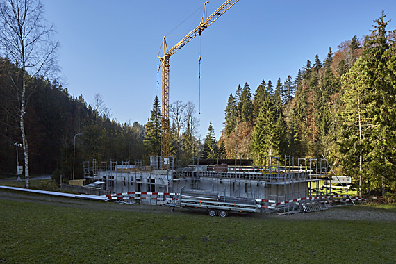 Neubau Schützenhaus Aachboden