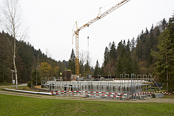 Neubau Schützenhaus Aachboden