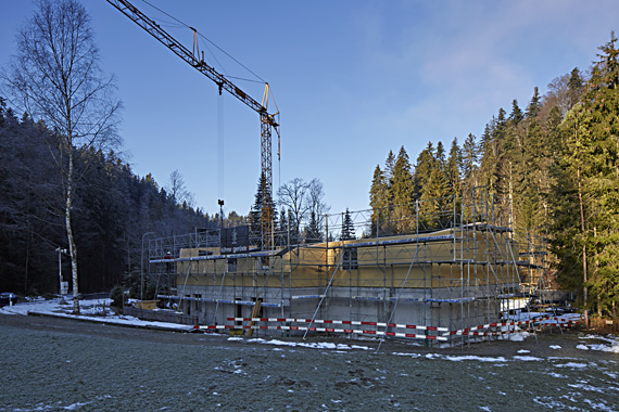Neubau Schützenhaus Aachboden