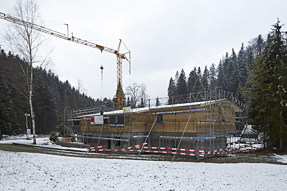 Neubau Schützenhaus Aachboden