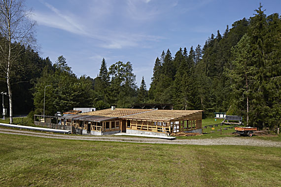 Neubau Schützenhaus Aachboden