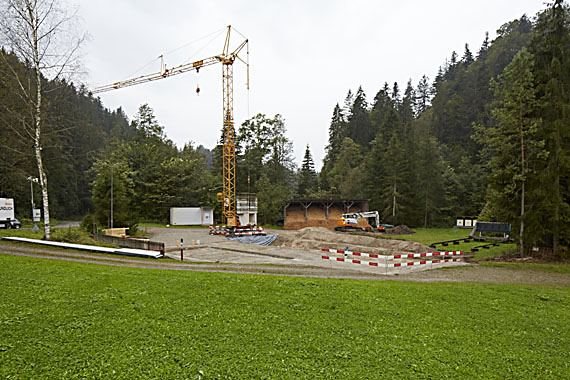 Neubau Schützenhaus Aachboden