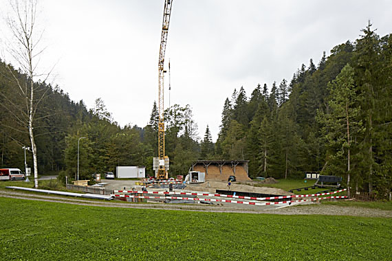 Neubau Schützenhaus Aachboden