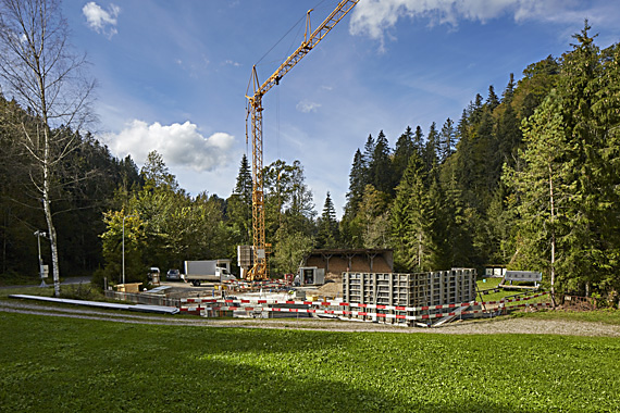 Neubau Schützenhaus Aachboden