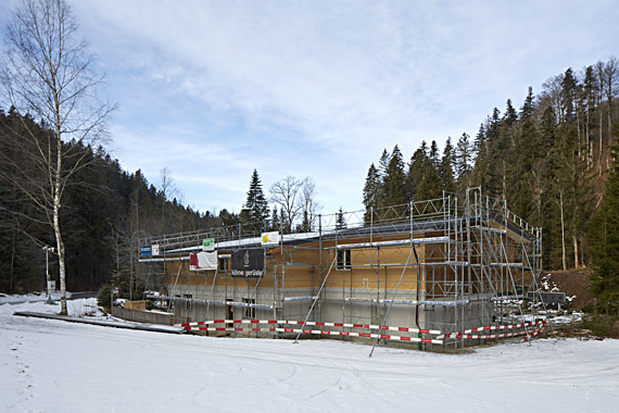 Neubau Schützenhaus Aachboden