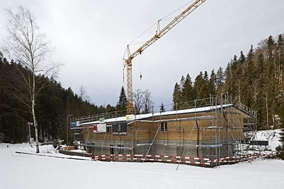 Neubau Schützenhaus Aachboden