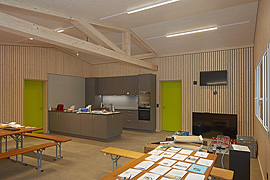 Bauablauf Neubau Sch&uuml;tzenhaus