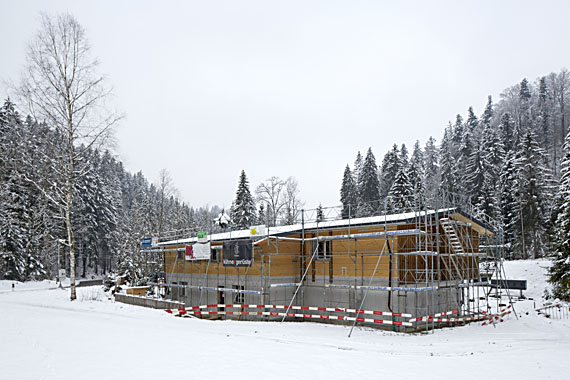 Neubau Schützenhaus Aachboden