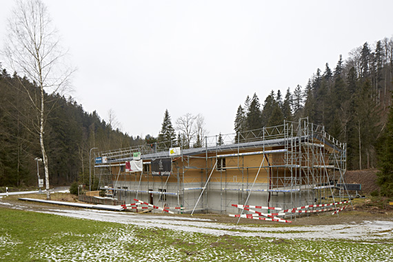 Neubau Schützenhaus Aachboden