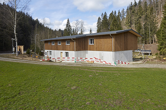 Neubau Schützenhaus Aachboden