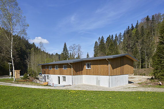 Neubau Schützenhaus Aachboden