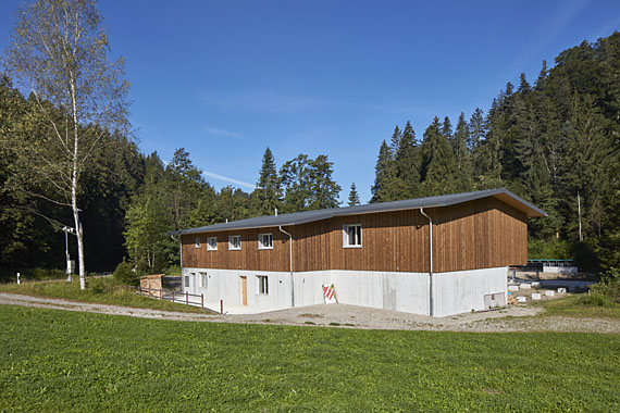 Neubau Schützenhaus Aachboden