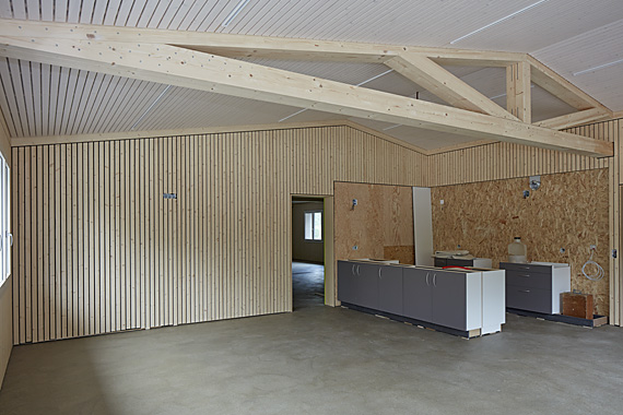 Neubau Schützenhaus Aachboden