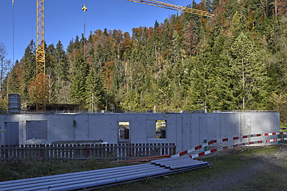 Neubau Schützenhaus Aachboden