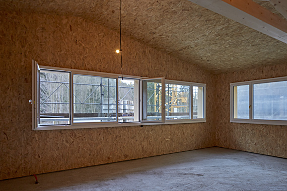 Neubau Schützenhaus Aachboden