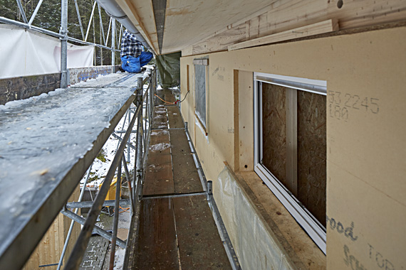 Neubau Schützenhaus Aachboden