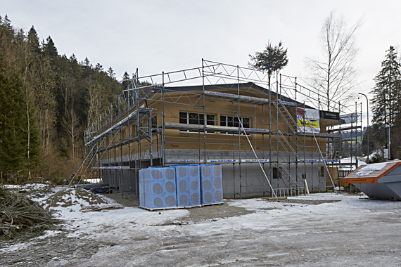 Neubau Schützenhaus Aachboden