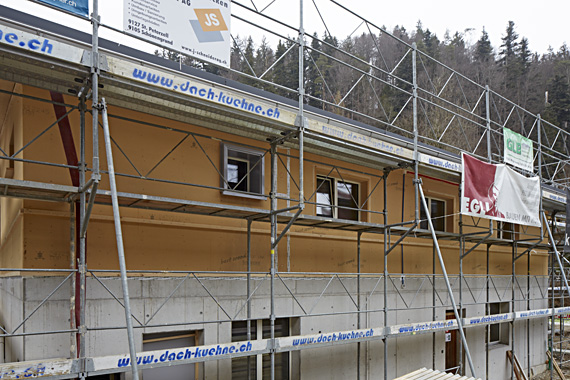 Neubau Schützenhaus Aachboden