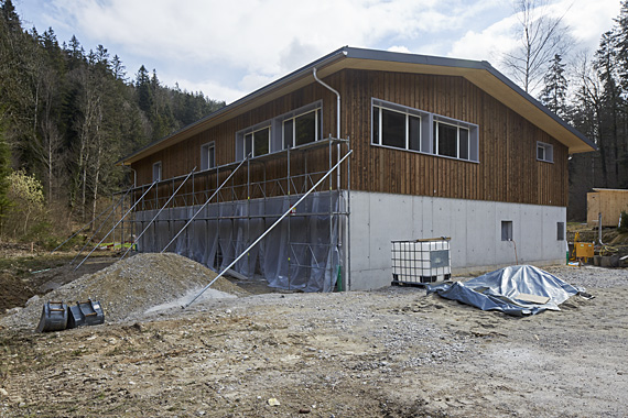 Neubau Schützenhaus Aachboden