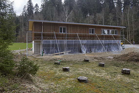 Neubau Schützenhaus Aachboden