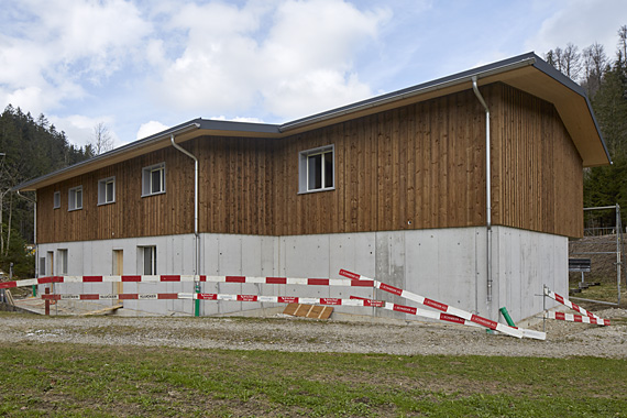 Neubau Schützenhaus Aachboden