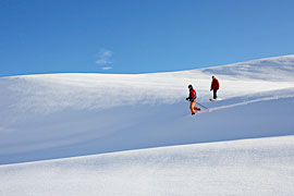 Zwischenwelt Schneeschuhlaufen